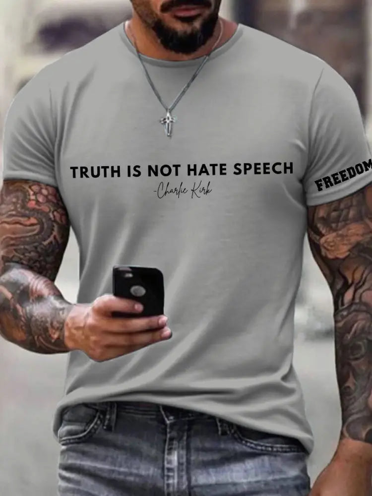 Men’s Charlie T-shirt Light Gray / S