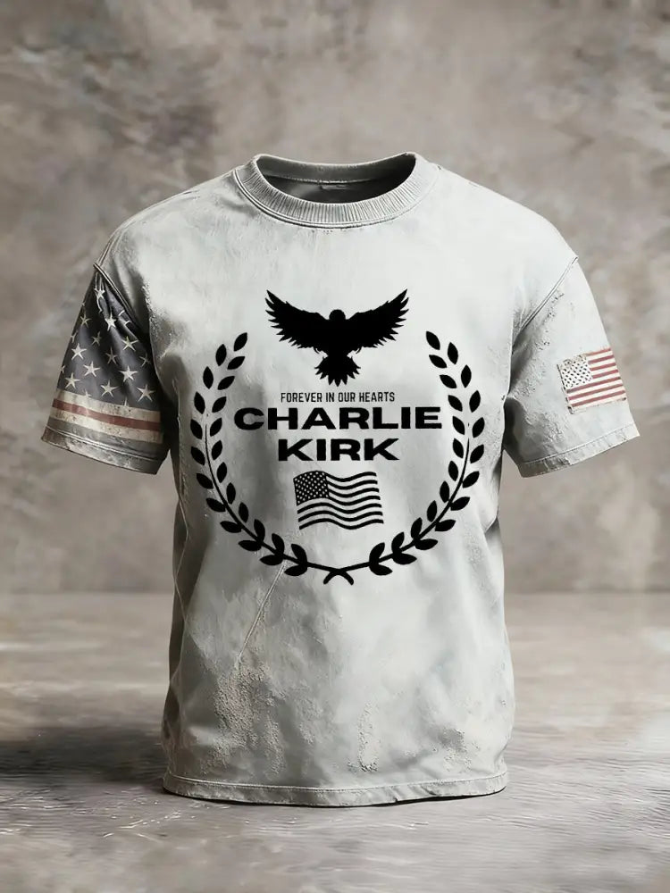 Men’s Charlie T-shirt Light Gray / S