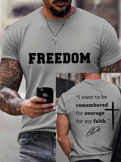 Men’s Charlie T-shirt Light Gray / S