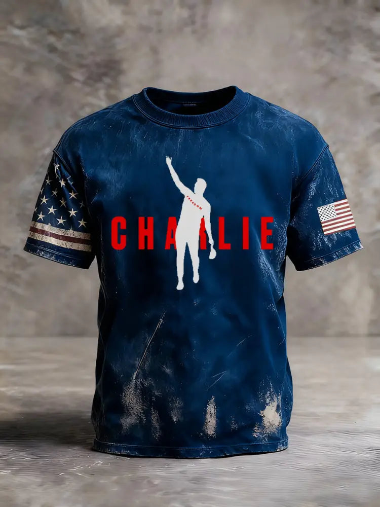 Men’s Charlie T-shirt Navy Blue / S