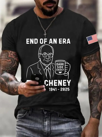 Men’s End Of An Era Dick Cheney Memorial Tee Black / S
