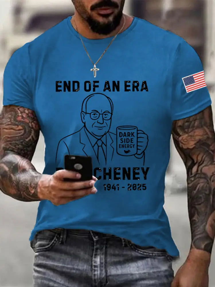 Men’s End Of An Era Dick Cheney Memorial Tee Blue / S