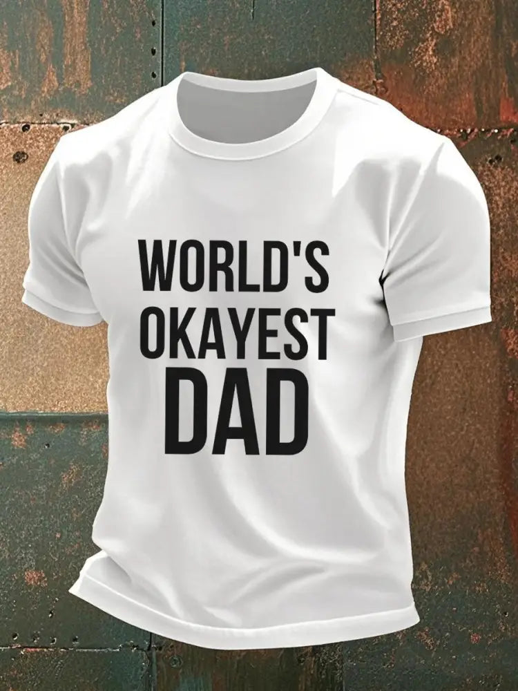 Men’s Father’s Day T-shirt White / S