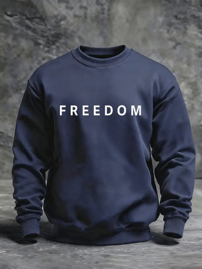 Men’s Freedom Is Not Free R.I.P Charlie Kirk Long Sleeve Sweater