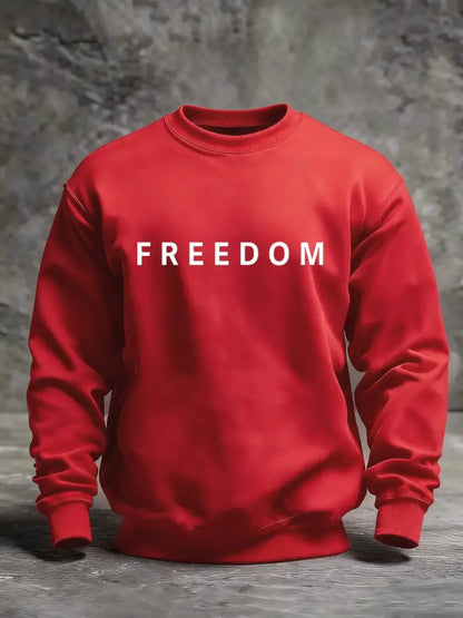 Men’s Freedom Is Not Free R.I.P Charlie Kirk Long Sleeve Sweater