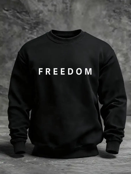 Men’s Freedom Is Not Free R.I.P Charlie Kirk Long Sleeve Sweater