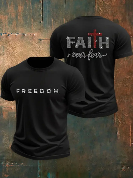 Men’s Freedom Is Not Free R.I.P Charlie Kirk Short Sleeve T-shirt Black / S