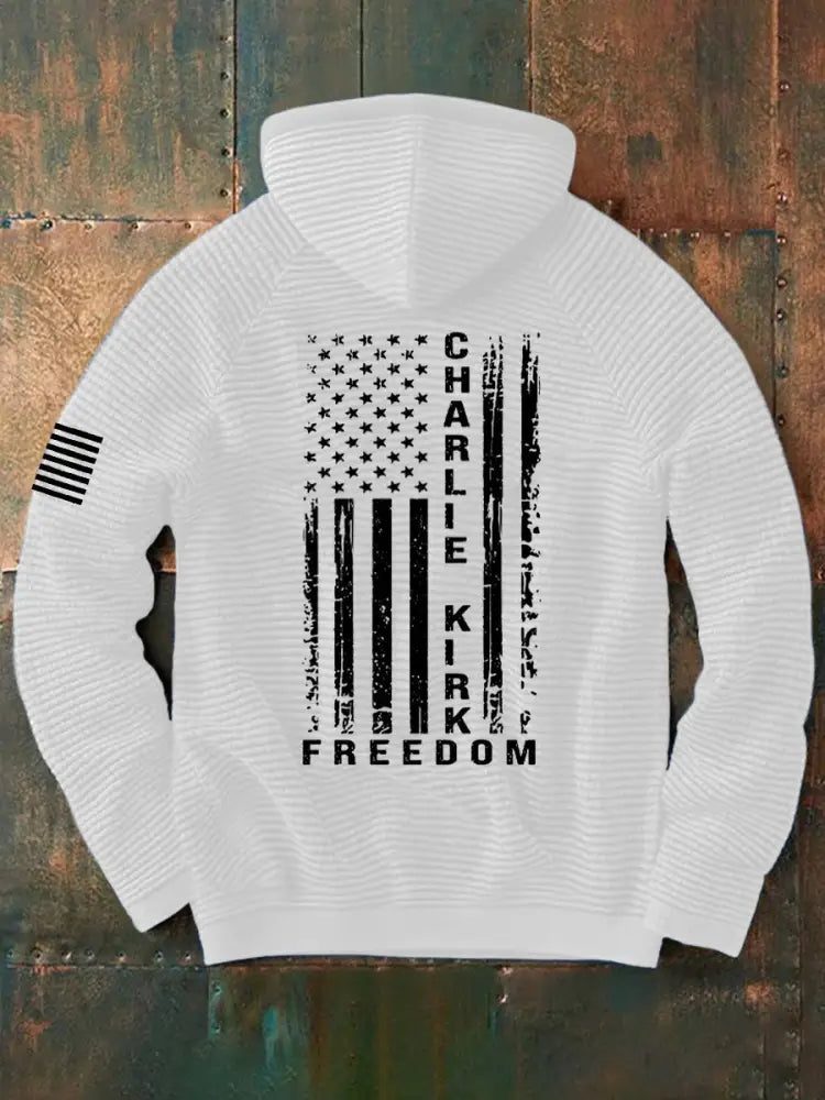 Men’s Freedom Is Not Free R.I.P Charlie Kirk Sweatshirt Hoodie