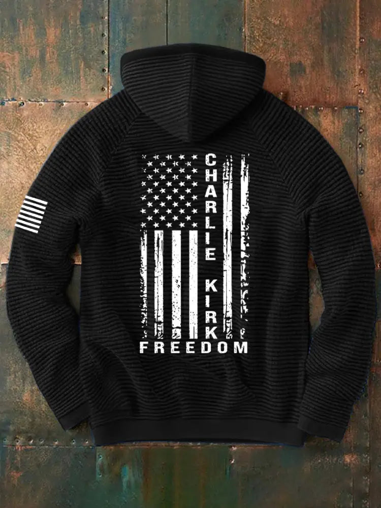 Men’s Freedom Is Not Free R.I.P Charlie Kirk Sweatshirt Hoodie