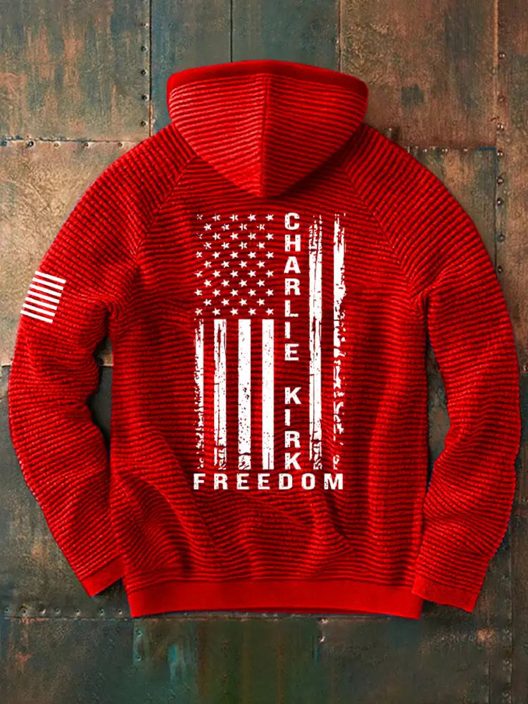 Men’s Freedom Is Not Free R.I.P Charlie Kirk Sweatshirt Hoodie