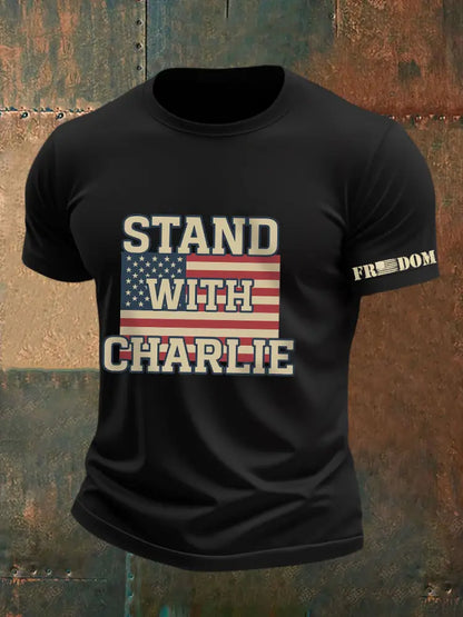 Men’s FREEDOM T-shirt Black / S