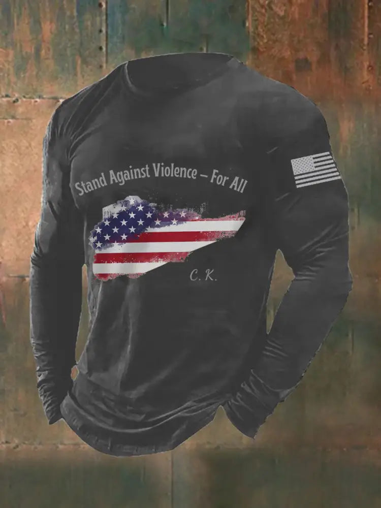 Men’s FREEDOM T-shirt Gray / S