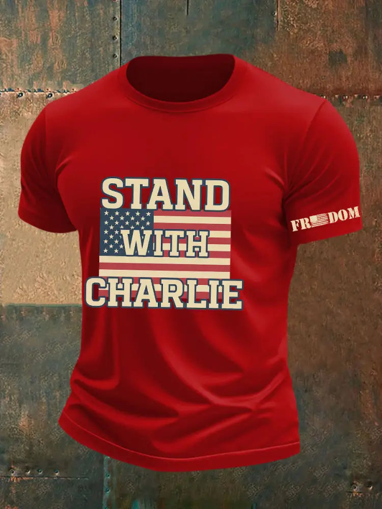 Men’s FREEDOM T-shirt Pure Red / S