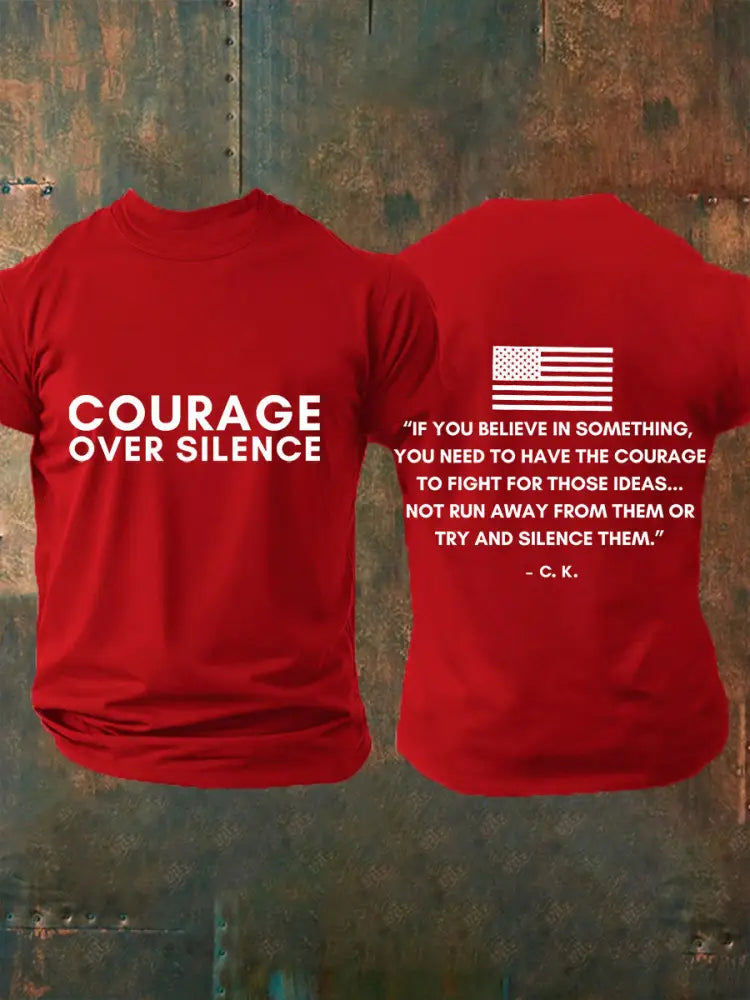 Men’s FREEDOM T-shirt Pure Red / S