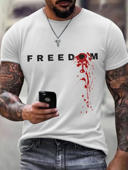 Men’s FREEDOM T-shirt White / S