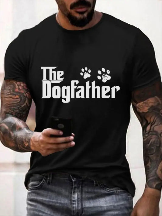 Men’s Funny Father’s Day T-shirt Black / S