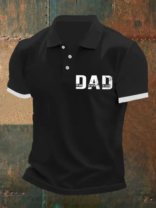 Men’s Funny Father’s Day T-shirt Black / S