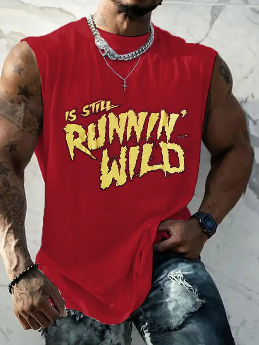 Men’s Hulk Hogan vests Red / S