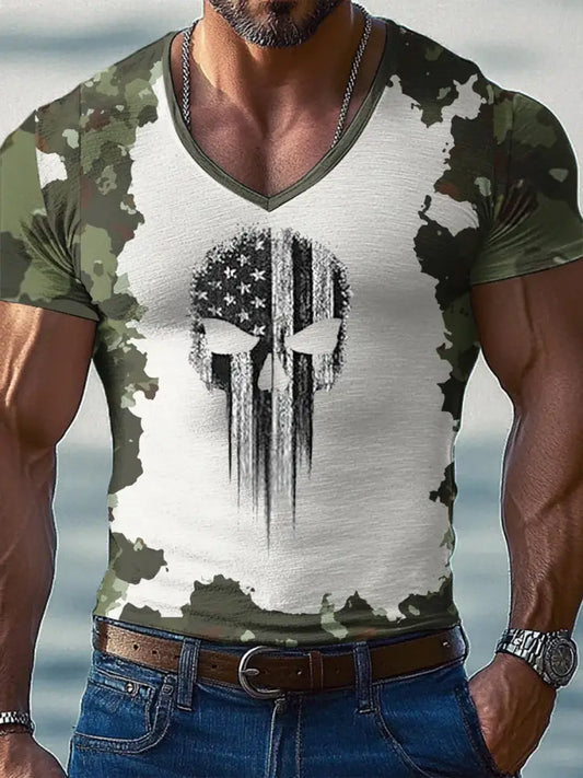 Men’s Independence Day Top Army Green / S