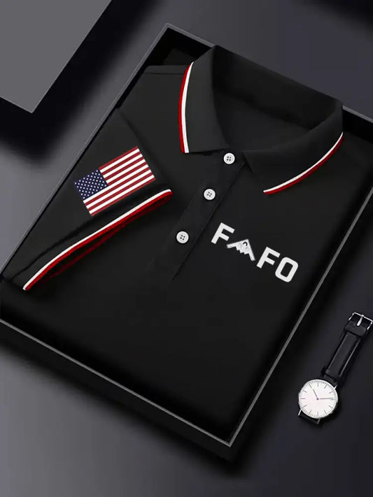 Men’s Midnight Hammer B2 FAFO Printed Shirt Black / S