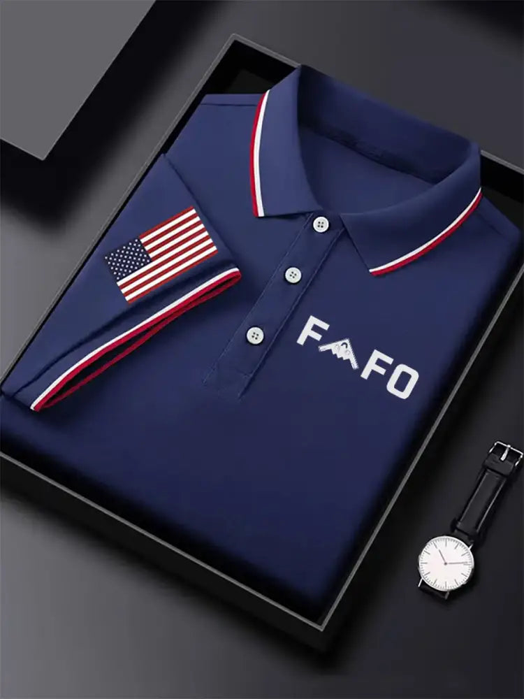 Men’s Midnight Hammer B2 FAFO Printed Shirt Blue / S
