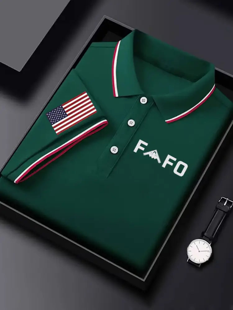 Men’s Midnight Hammer B2 FAFO Printed Shirt Dark Green / S