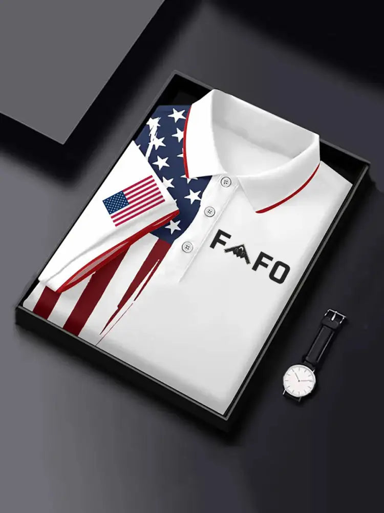 Men’s Midnight Hammer B2 FAFO Printed Shirt White / S