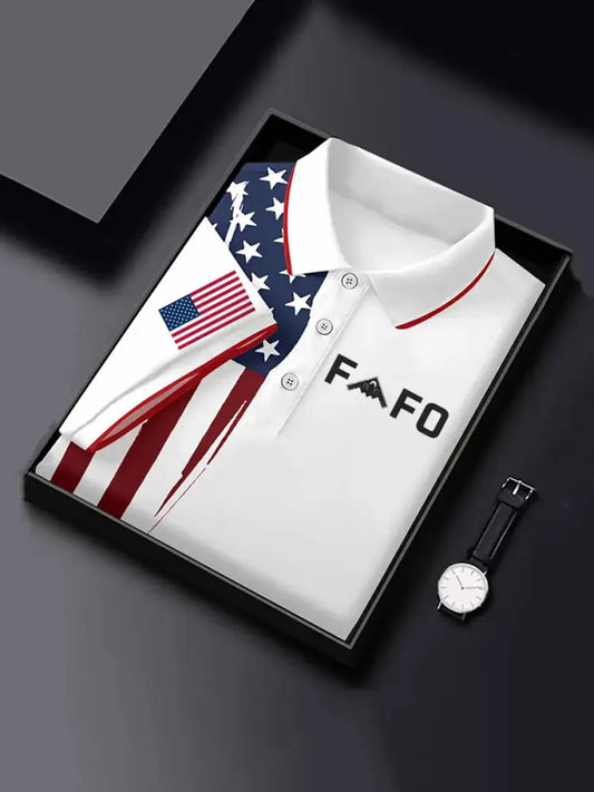 Men’s Midnight Hammer B2 FAFO Printed Shirt White / S