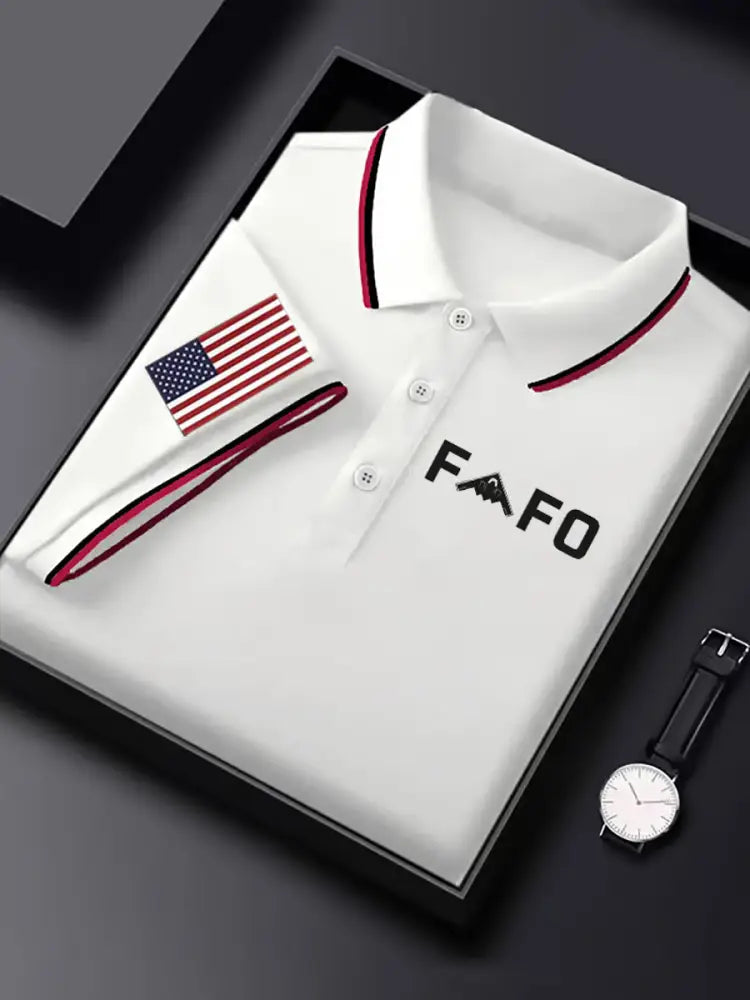 Men’s Midnight Hammer B2 FAFO Printed Shirt White / S