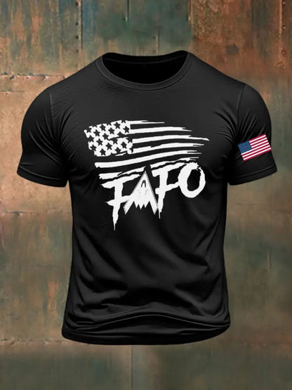 Men’s Midnight Hammer B2 FAFO Printed T-shirt Black / S