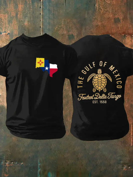Men’s New Mexico Vintage Print Short Sleeve T-Shirt A / S