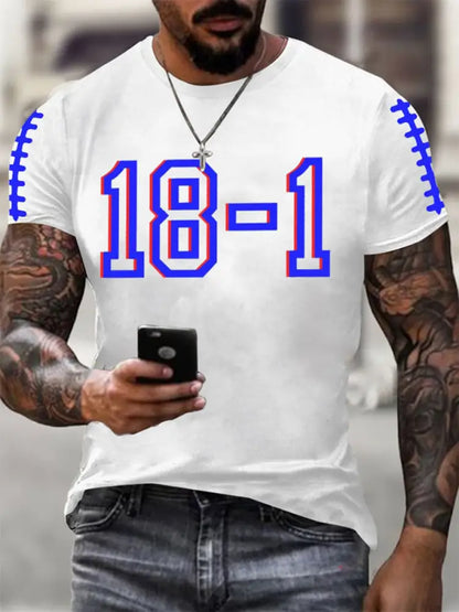 Men’s New York Football Short Sleeves T shirt White / S
