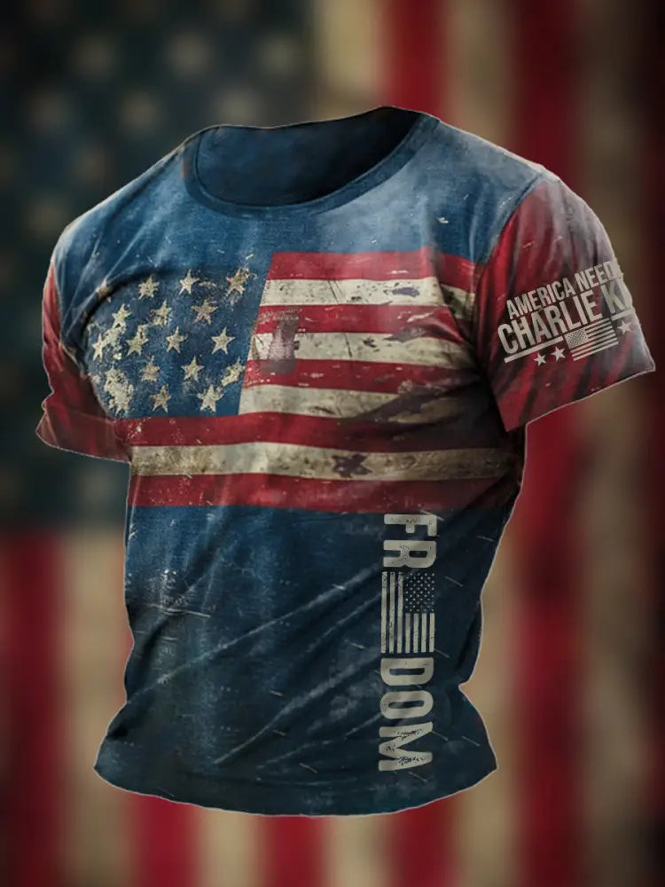 Men’s Patriot T-shirt As picture / S