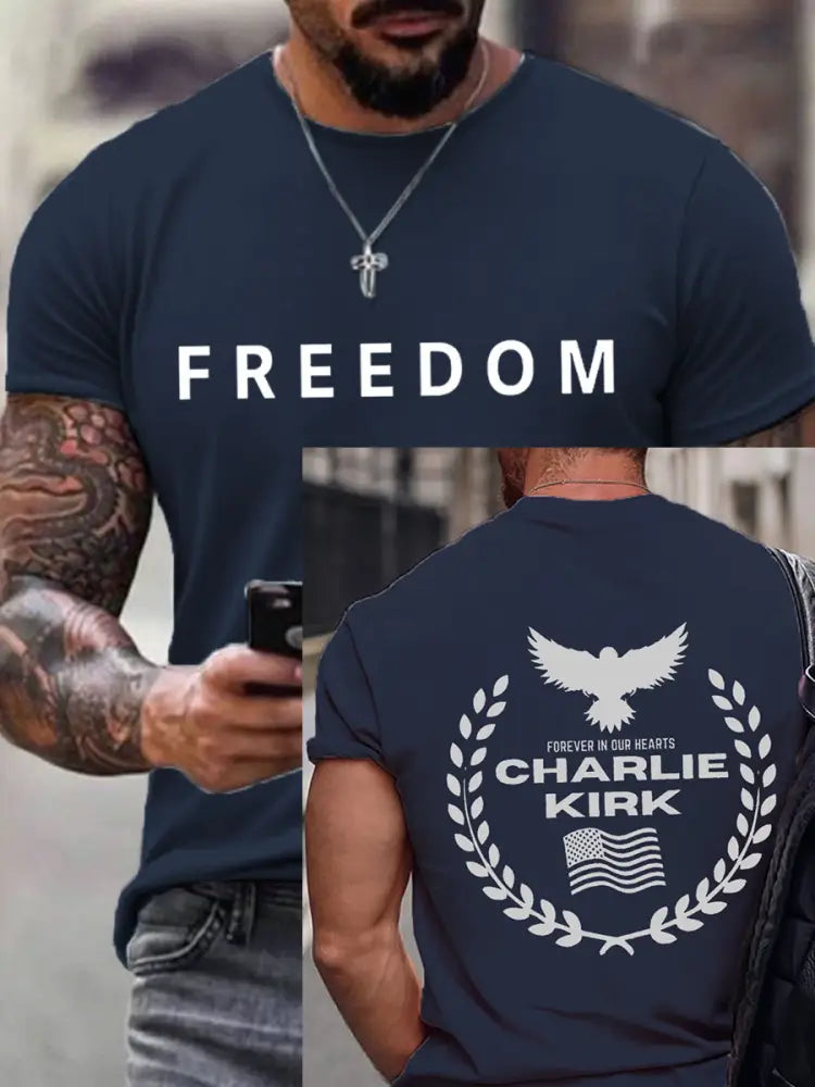 Men’s Patriot T-shirt Navy Blue / S