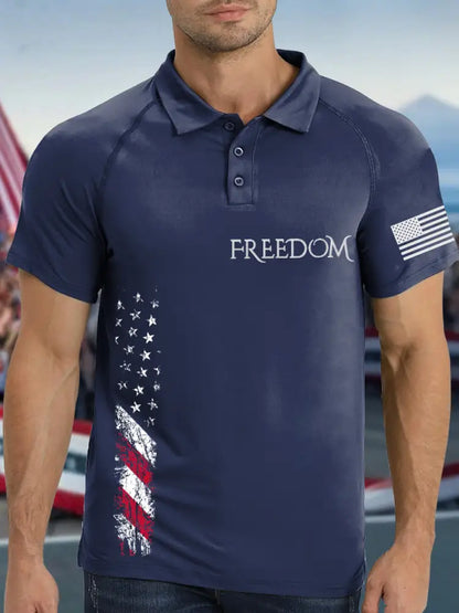 Men’s Patriot T-shirt Navy Blue / S