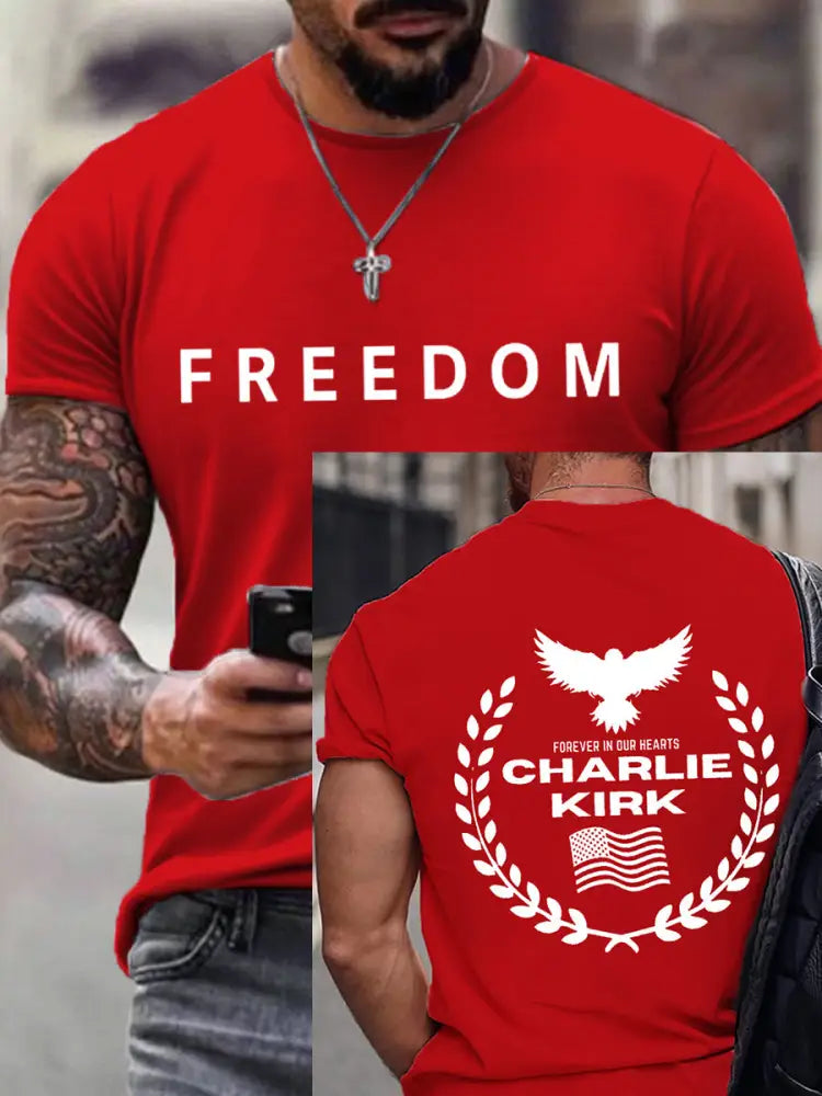 Men’s Patriot T-shirt Pure Red / S
