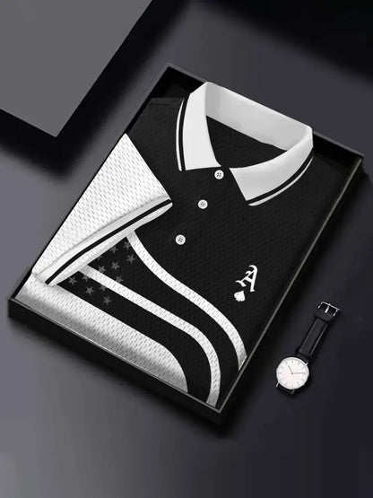 Men’s poker ace of spades tops Black / S