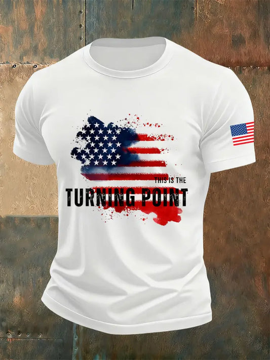 Men’s Printed Turning Point Commemorative T-Shirt A / S