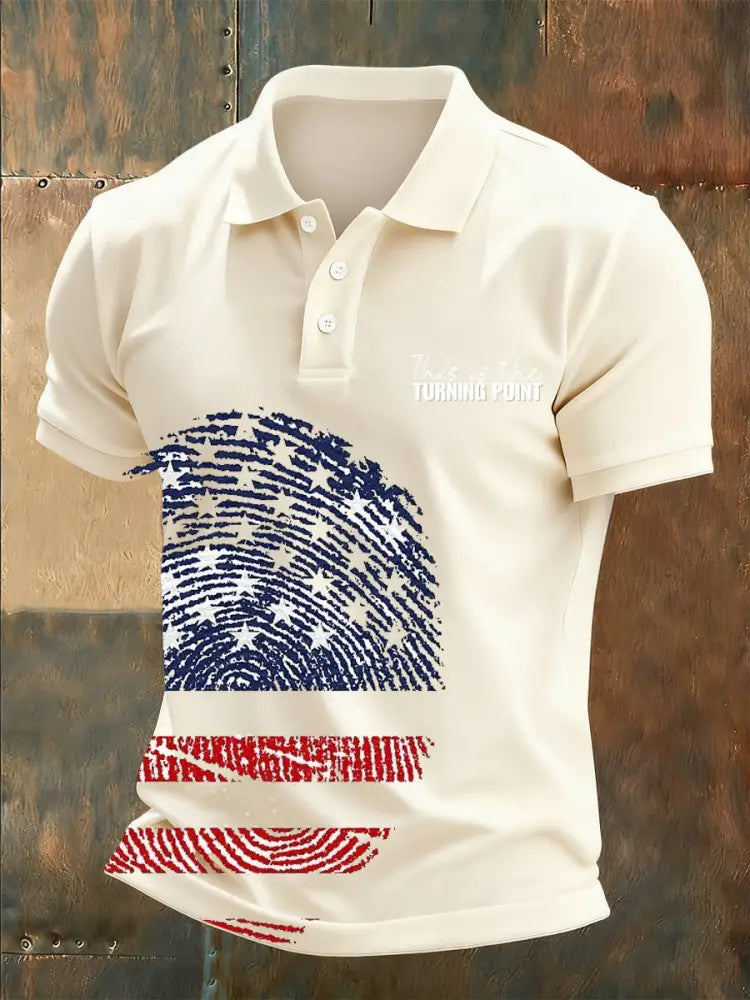 Men’s Retro Turning Point Casual Polo A / S