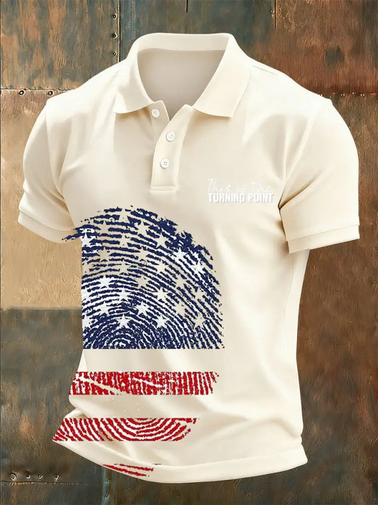 Men’s Retro Turning Point Casual Polo A / S
