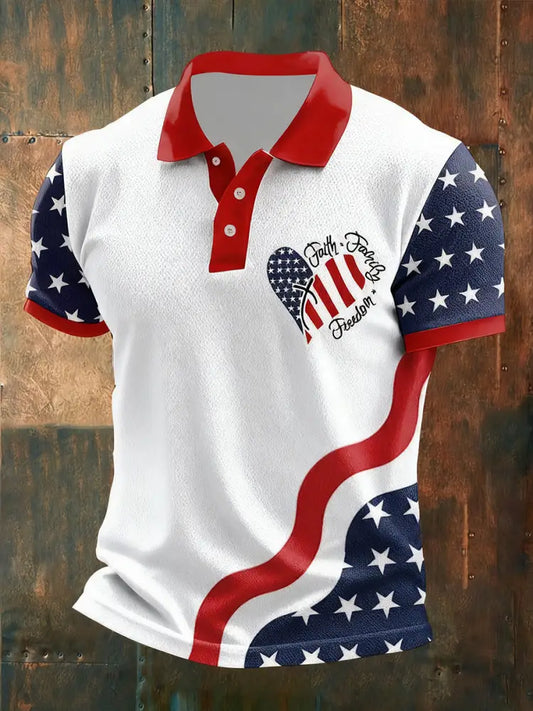 Men’s Retro Turning Point Casual Polo A / S
