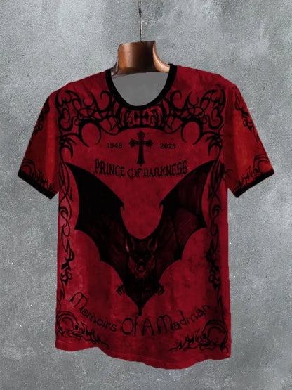 Men’s Rip Prince of Dareness Printed T-shirt Deep Red / S