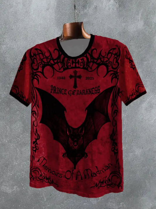 Men’s Rip Prince of Dareness Printed T-shirt Deep Red / S