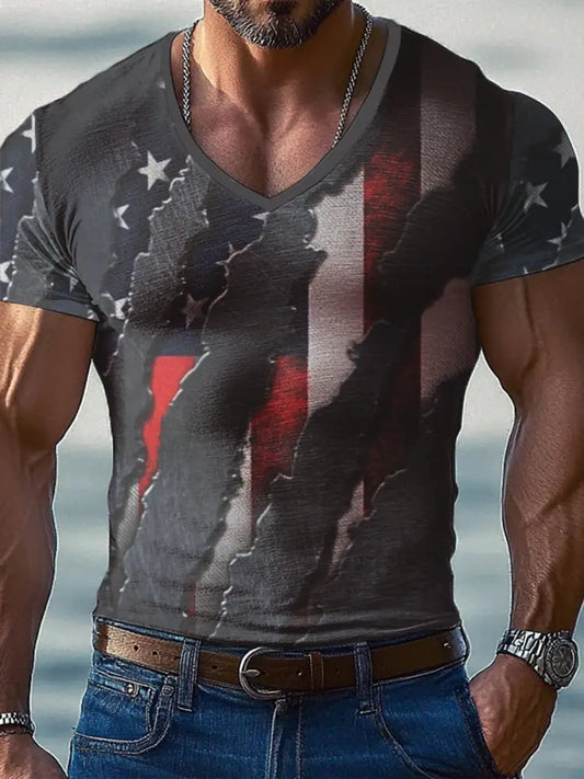 Men’s short sleeves t-shirt Dark Blue / S