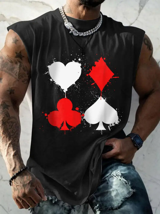 Men’s Texas Hold’em vest Black / S