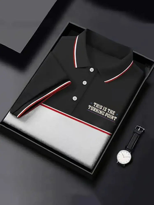 Men’s This is the Turning Point Print polo shirt White / S