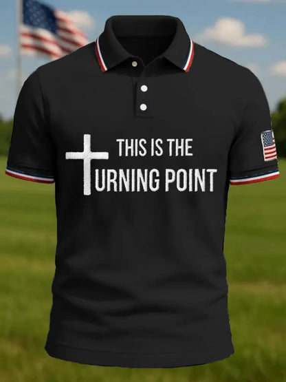 Men’s This Is The Turning Point R.I.P Charlie Kirk Top Black / S