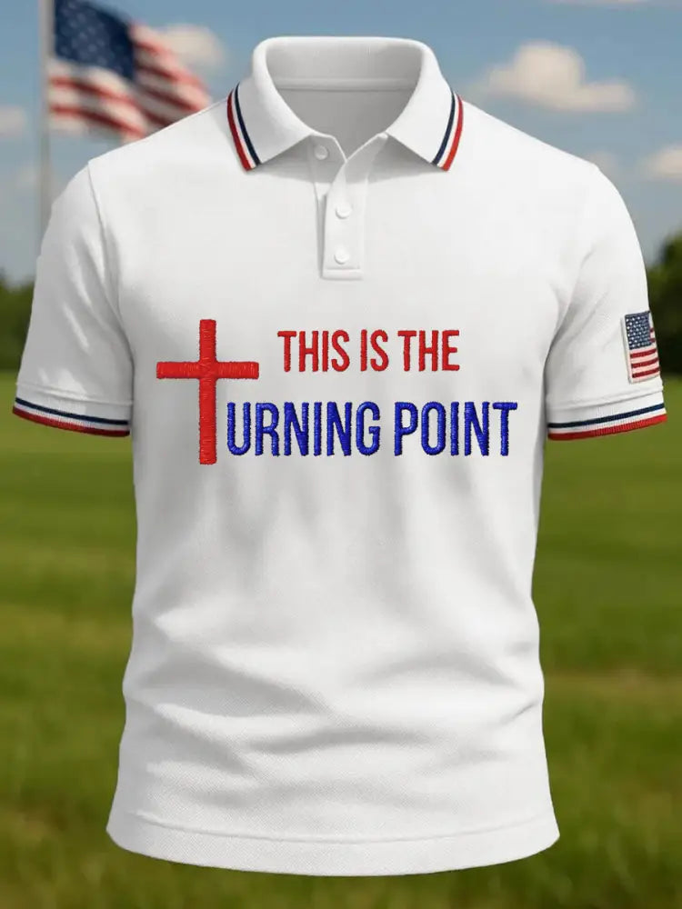 Men’s This Is The Turning Point R.I.P Charlie Kirk Top White / S