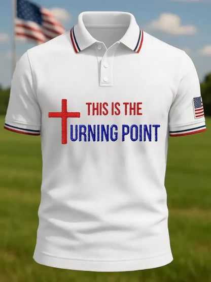 Men’s This Is The Turning Point R.I.P Charlie Kirk Top White / S
