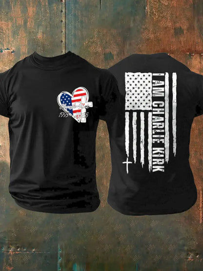 Men’s True Patriot 31 Printed T-shirt Black / S